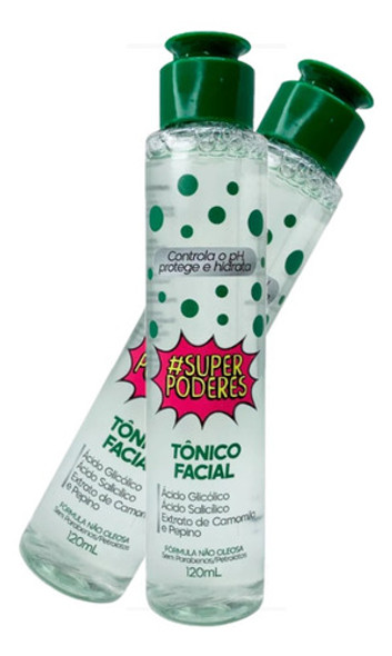 6 Tônico Facial Tfsp02 - Kit Super Poderes Atacado J 1