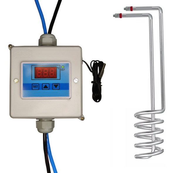 Ebulidor 8000w Piscina,ofuro,banheira 220v + Controlador 0