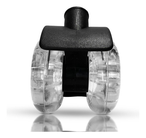 Kit 4 Rodinhas Cadeira Anti Risco Roda Silicone Pu S/pino 1