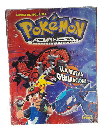 Album Figuritas Pokemon Advanced 0