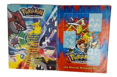 Album Figuritas Pokemon Advanced 1