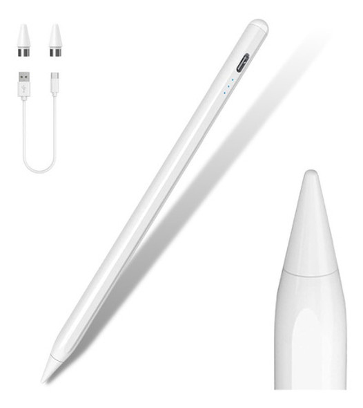 Caneta Pencil Para iPad Com Palm Rejection Ponta Fina 1.0mm 1