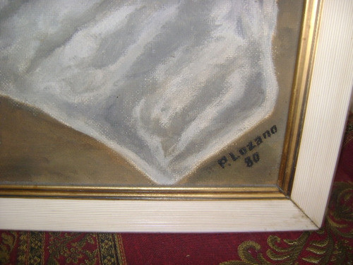 Naturaleza Muerta Pintura Sobre Hardboard Firmada 1