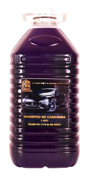 Shampoo X-max Carnauba X 5 Lts -edicion Limitida 0