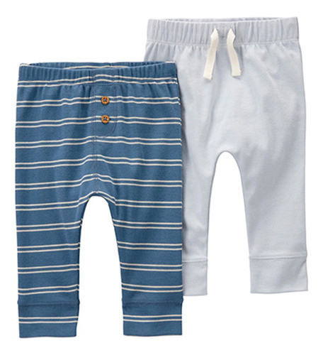Pack X2 Pantalones Carters Algodón Universo Binario 0