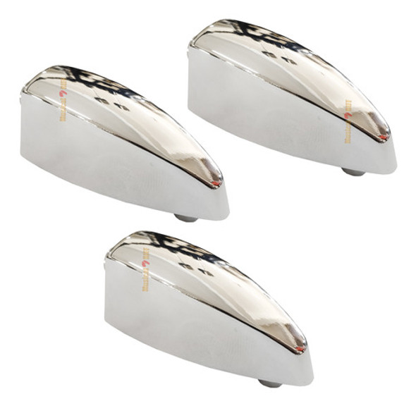 Canoa De Bumbo X Pro Cromada 3 Unidades 0