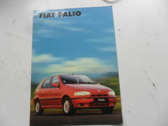 Folleto Fiat Palio  Antiguo Catalogo  No Es Manual 0