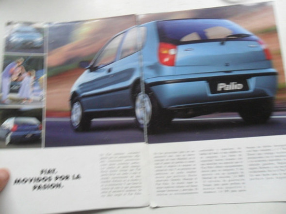 Folleto Fiat Palio  Antiguo Catalogo  No Es Manual 1