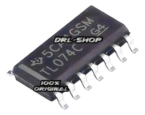 Kit 4 Ci Tl074 Smd  Tl074a Tl074b Tl074c Stetsom Taramps 0