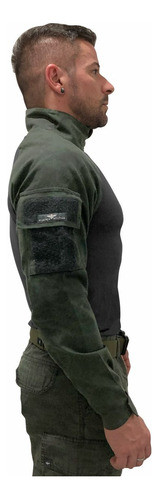 Camisa Combat Masculina Multicam Black Aliança Militar 1