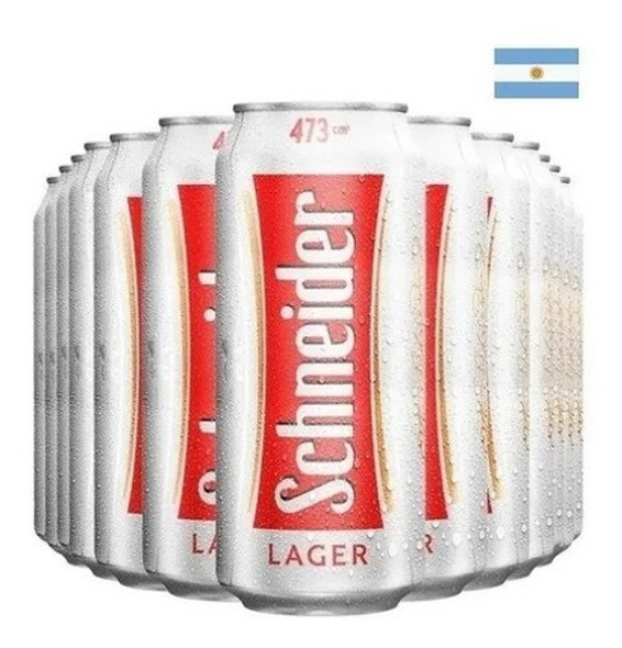 Promo Cerveza Schneider Lata 473 Ml X 24 Unidades 0