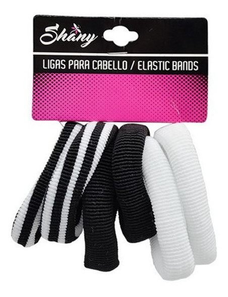 Ligas Para Cabello Blancas Y Negras Beauty Style X6 0