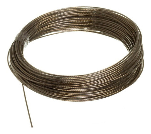 Corda Varal De Aço Revestido Em Pvc 20m Resistente Full 0