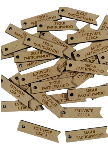 40 Banderitas Estuviste Cerca Palabra Fibroracil Banderin 1