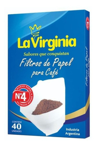 Filtro De Café Nro 4 X40 La Virginia 0