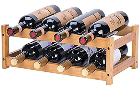 Encimera De Estante De Vino Riipoo, Estante De Estantes De V 0