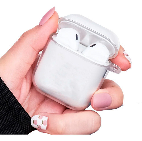 Capa Transparente Acrilico Para AirPods 1 2 I11 I12 I7 I9 0