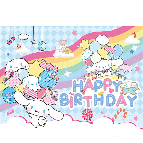 Art.fiesta Cumpleaños Telón Banner Hello Kitty Cimarol 0