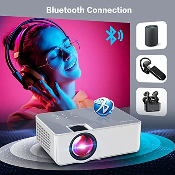 Proyector Hd 1080p, Proyector Wifi Proyector Bluetooth, Proy 1