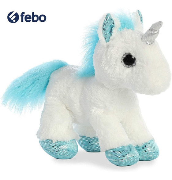 Unicornio De Peluche Frosty Super Suave Felpa Juguete Aurora 1