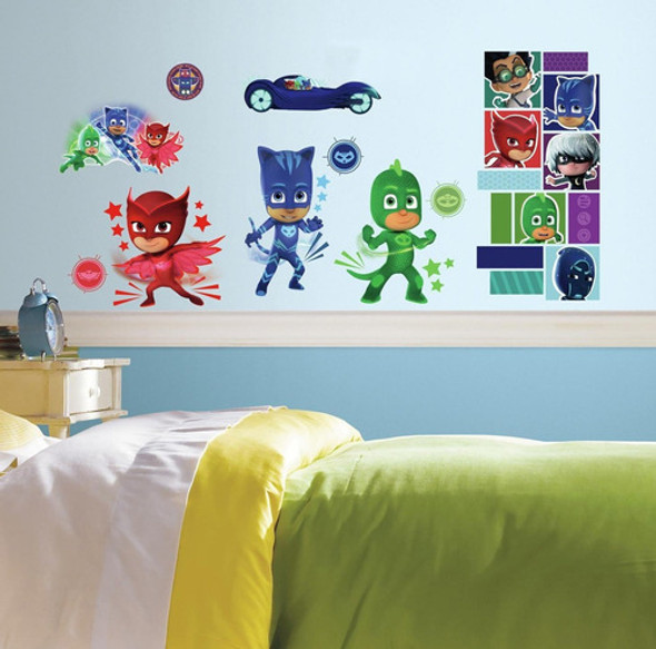 Vinilo Decorativo Pared [74krqm5d] Pj Masks 0
