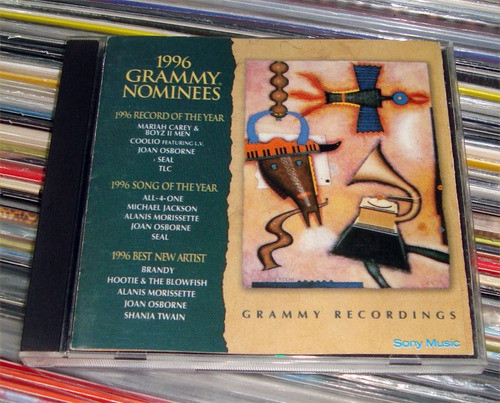 Mariah Carey Michael Jackson Seal Coolio Grammy 96 Cd Kktu 0