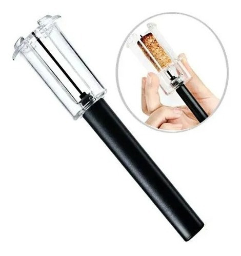 Saca Rolhas Abridor De Garrafa Vinhos Tipo Bomba De Pressão 1