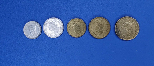 Set Monedas Antiguas 1971 Y 1972 Centavos Argentina 0