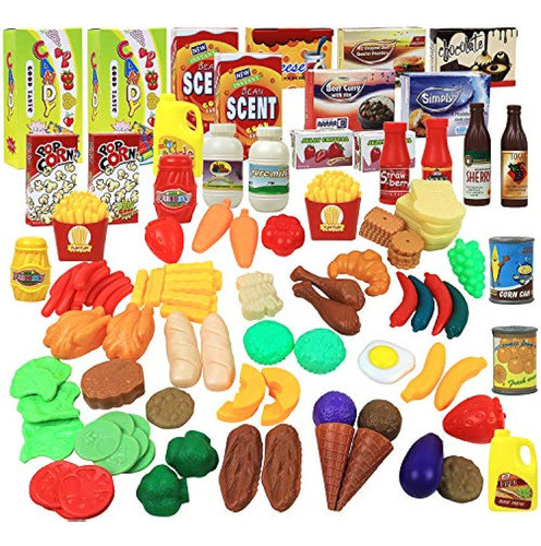 Juego De Comida Para Niños Click N 'play, 120 Piezas 0