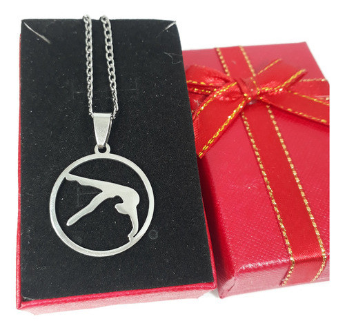 Dije Collar Gimnasia Artistica Baile Bailarina 0