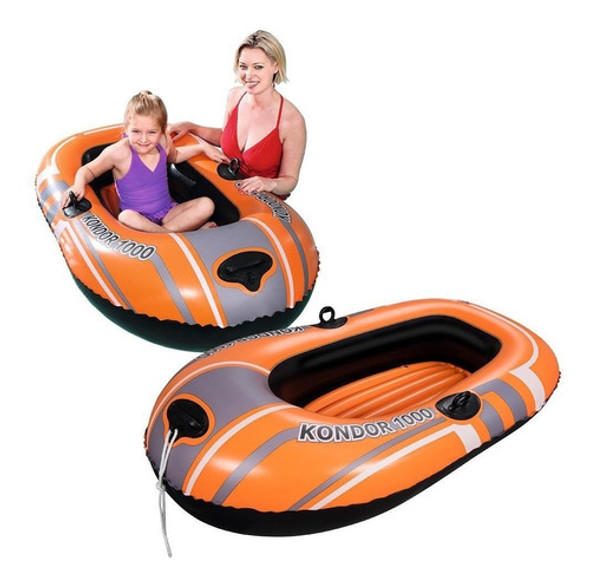 Bote Inflable Bestway 155x97 Cm 61099 - Envios - Luico 0