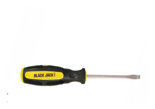 Destornillador Punta Plana Black Jack 5 X 150 Mm Cromo Vanad 1