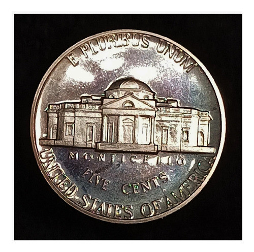 Estados Unidos 5 Cents 1974 S Sc Km A192 Proof 1