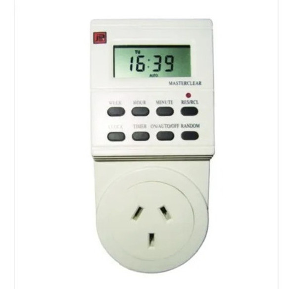 Timer Programable Digital Enchufable Vidriera Heladera Ja 0