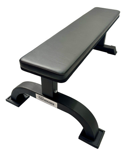 Banco Plano Gimnasio Ejercicios Pesas Press Pectorales Gym 0