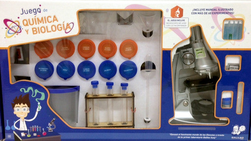 Juego De Quimica Y Biologia Galileo Con Microscopio Incluido 1