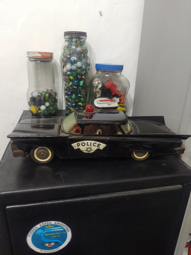 Antiguo Auto De Policía Marca Gorgo Década Del 60 0