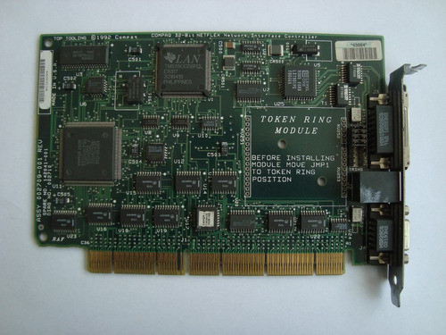 Compaq Netflex 2 Ethernet Controller Eisa 32 Bit Rj45 Aui 0