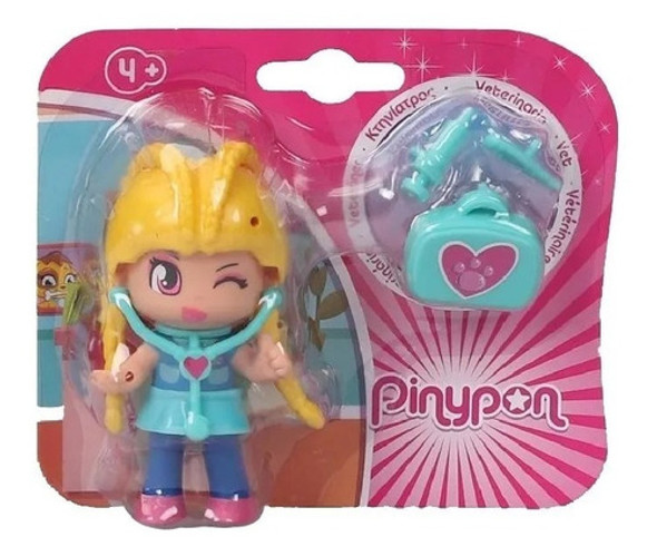 Pinypon Muñeca Famosa Serie 8 (amarillo) 20% Off Cachavacha 1