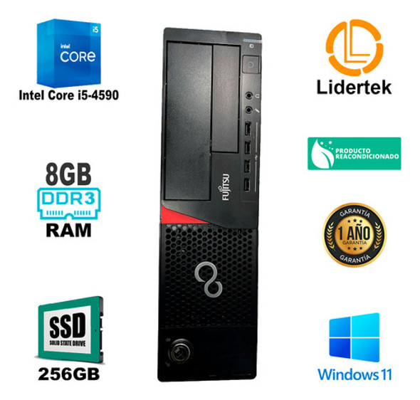 Torre Pc Computadora Escritorio Intel Core I5 Windows 11 1