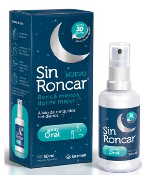 Sin Roncar Alivio De Ronquidos Cotidianos Spray Oral X 50 Ml 0