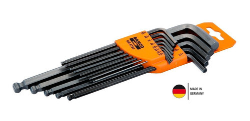 Set Llaves Allen Bahco 13 Pz En Pulgadas Punta Bola Esferica 1