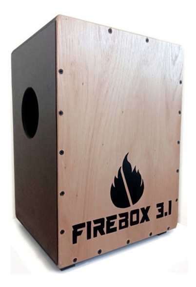 Firebox 3.1 Cajon Dual Peruano Flamenco Doble Tapa Sonajas 1
