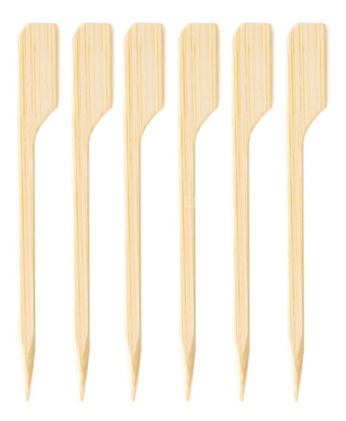 Pinchos De Bambu Marca Cbx - De 20cm X 100 Unidades 1
