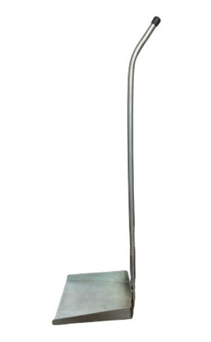 Kit Pala Metalica Basura Mango Largo Metalico Y Escobillon 1