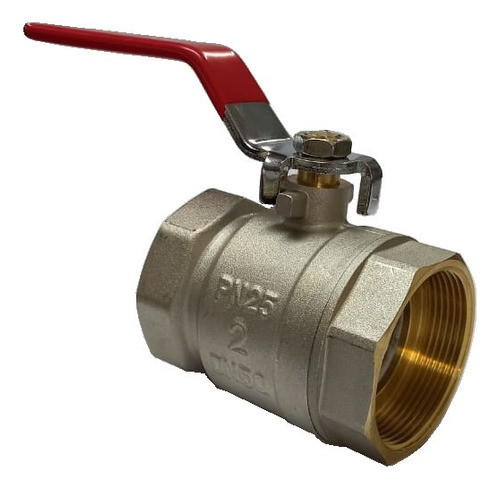 Valvula Esferica Metal - Llave De Paso - Hembra - 2 Pulgadas 0