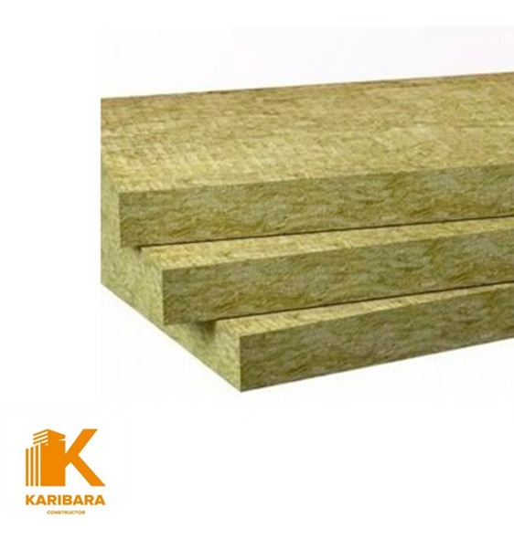 Panel De Lana Mineral 1,20x0,6m 50mm 64kg/m3 Karibara 0