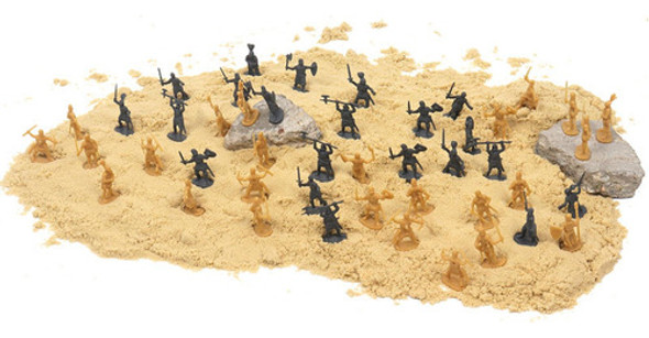 400 Peças Layout De Cavaleiro Medieval Dioramas 1