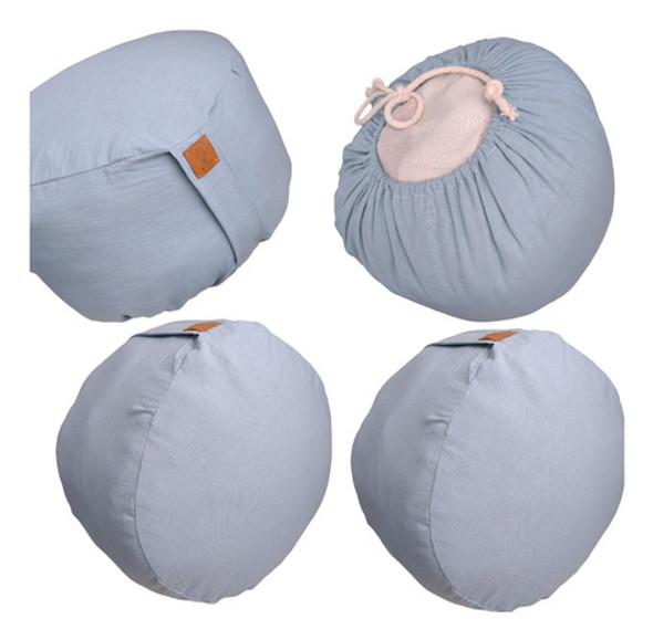 Pack De 4 Zafus Con Relleno Eco Friendly De Estopa 0 Pack De 4 Zafus Con Relleno Eco Friendly De Estopa 0