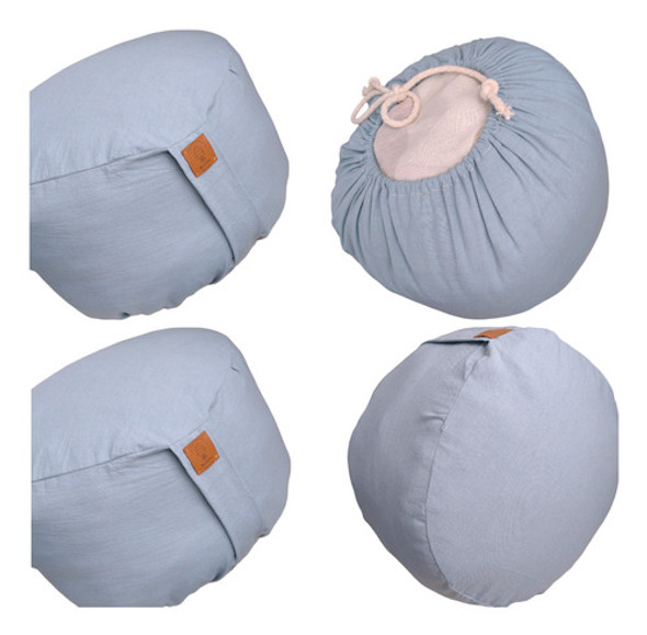 Pack De 4 Zafus Con Relleno Eco Friendly De Estopa 1 Pack De 4 Zafus Con Relleno Eco Friendly De Estopa 1